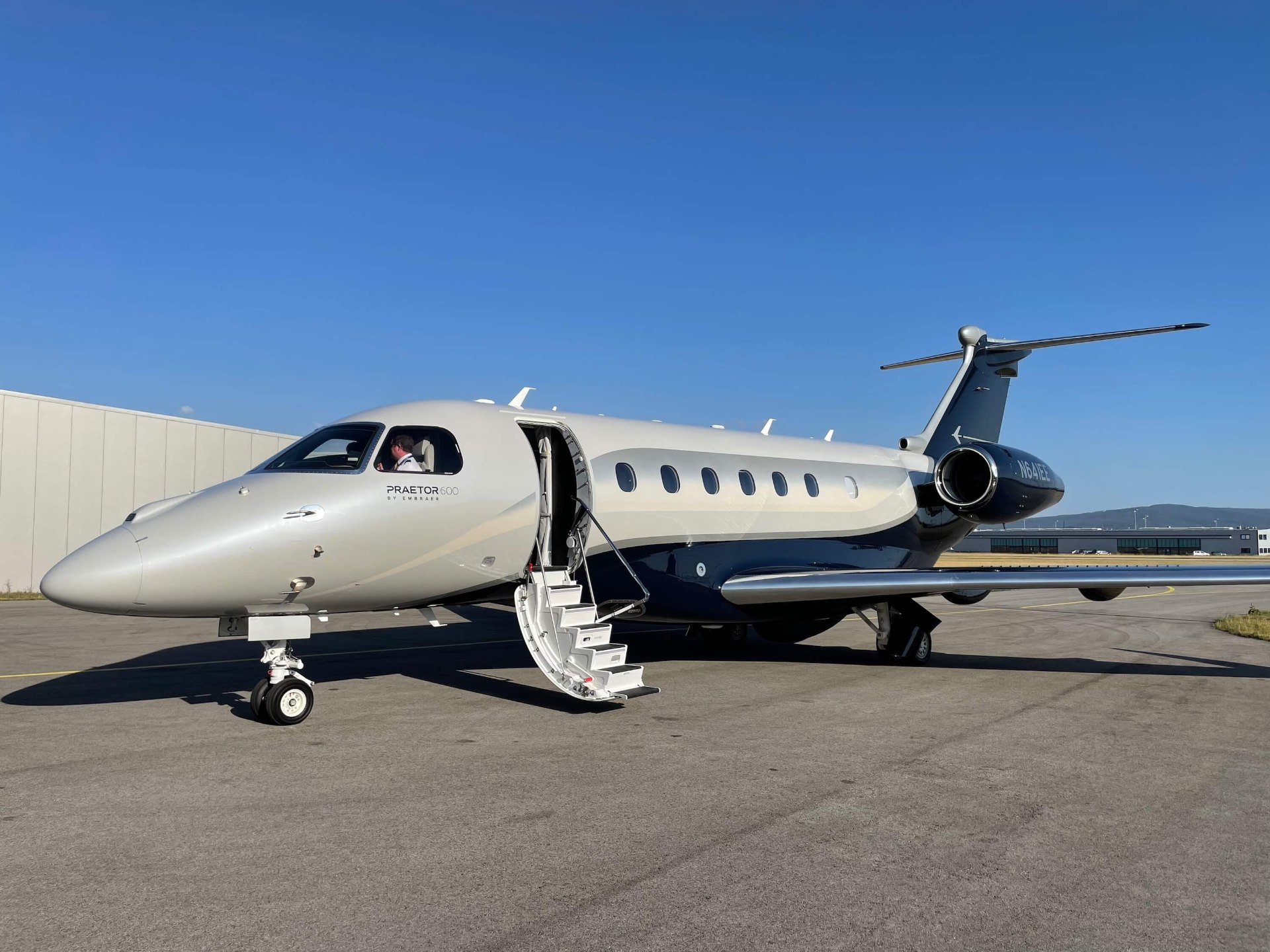 Business aircraft with Vienna Jets founder Thomas Wieser